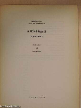 Making Waves - Study Book 2