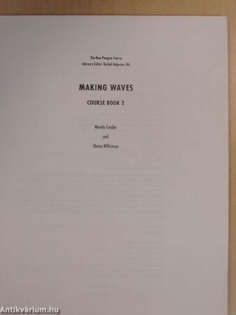 Making Waves - Course Book 2