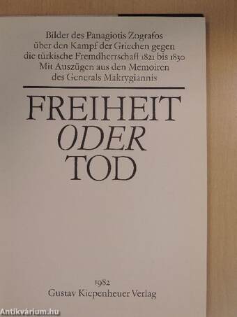 Freiheit oder Tod