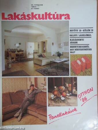 Lakáskultúra 1985/6.