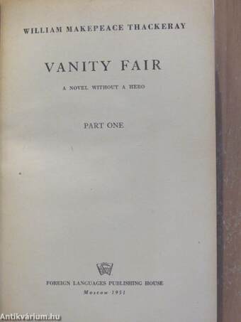 Vanity Fair I-II.