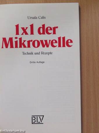 1x1 der Mikrowelle