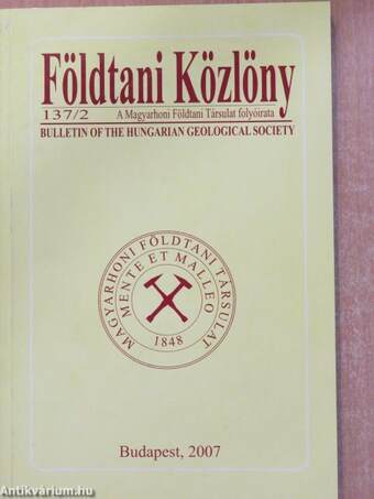 Földtani Közlöny 2007/2.