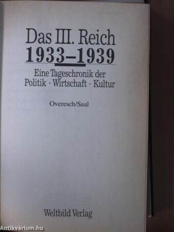 Das III. Reich I-II.