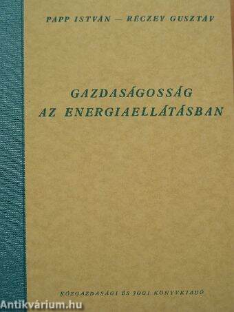 Gazdaságosság az energiaellátásban