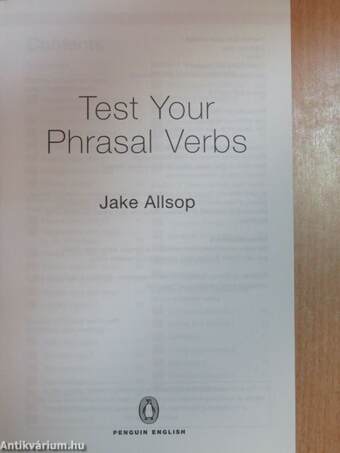 Test Your Phrasal Verbs