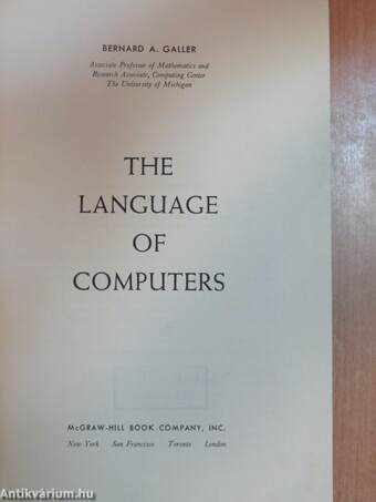 The Language of Computers