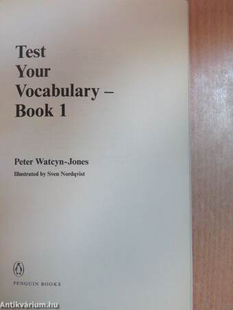 Test Your Vocabulary - Book 1.