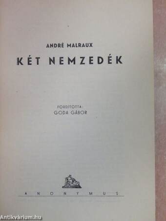 Két nemzedék