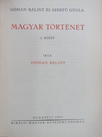 Magyar történet I-V.