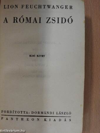 A római zsidó I-II.