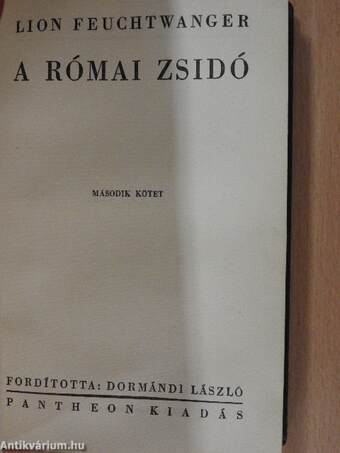 A római zsidó I-II.