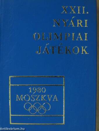 XXII. Nyári Olimpiai Játékok (minikönyv) (számozott)