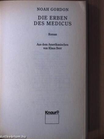 Die Erben des Medicus