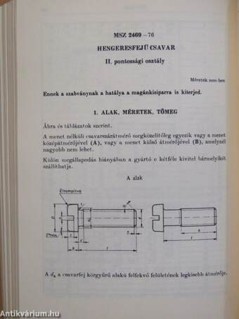 Gépipari kötőelemek I-II.