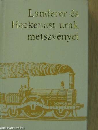 Landerer és Heckenast urak metszvényei/Legujabb iráspróbák Landerer és Heckenast pesti könyvnyomó-intézetéből (minikönyv) (számozott)