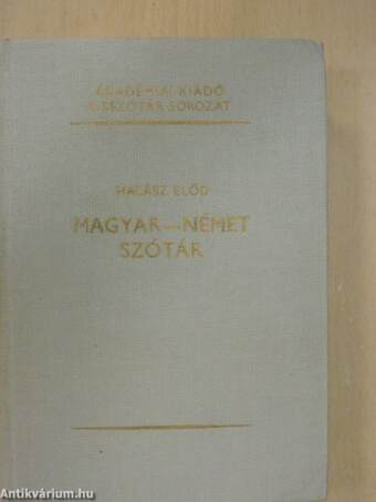 Magyar-német szótár