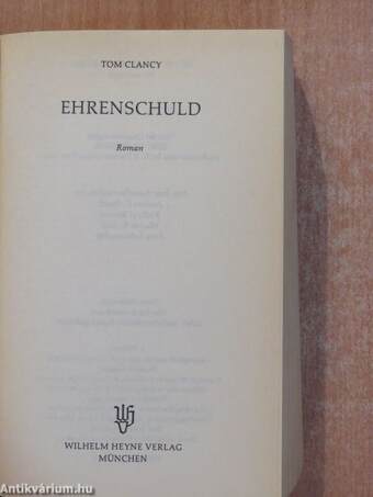 Ehrenschuld