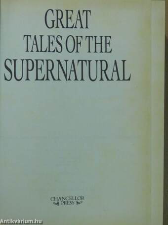 Great Tales of the Supernatural