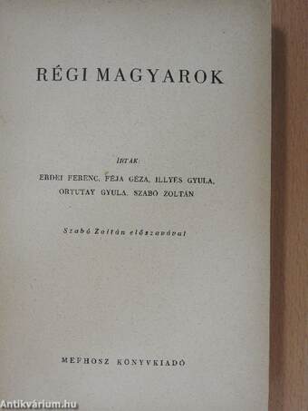 Régi magyarok