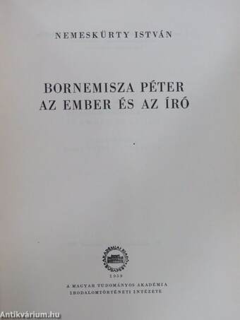 Bornemisza Péter 