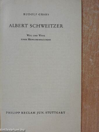 Albert Schweitzer