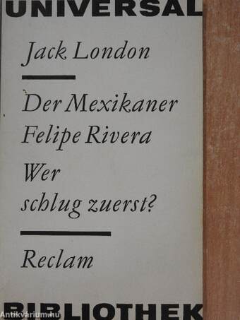 Der Mexikaner Felipe Rivera/Wer schlug zuerst?