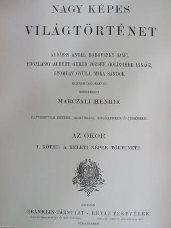 Nagy képes világtörténet I-XII.