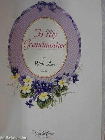 To My Grandmother