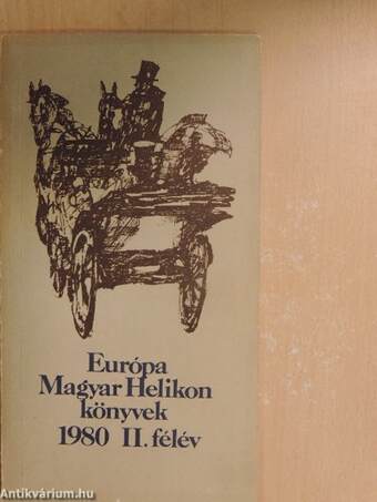 Európa/Magyar Helikon könyvek 1980 II. félév