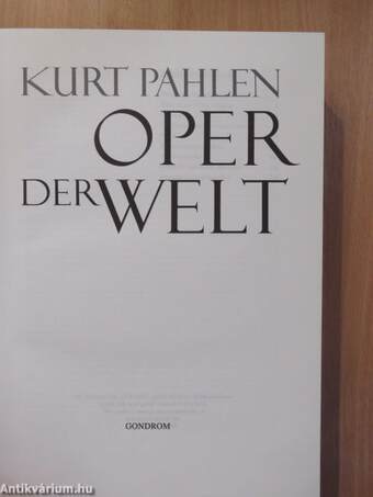 Oper der Welt