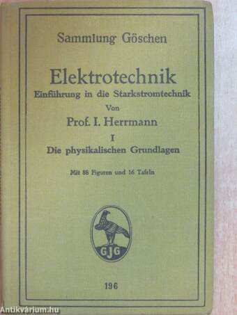 Elektrotechnik I-IV.