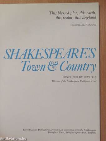 Shakespeare's Town and Country