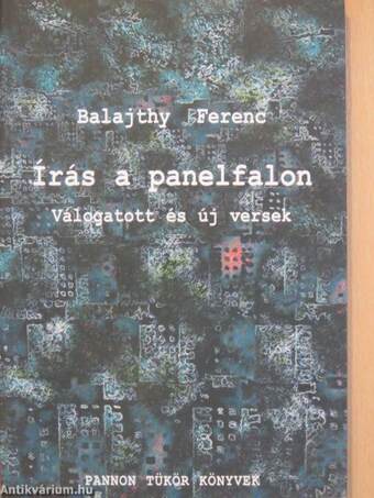 Írás a panelfalon