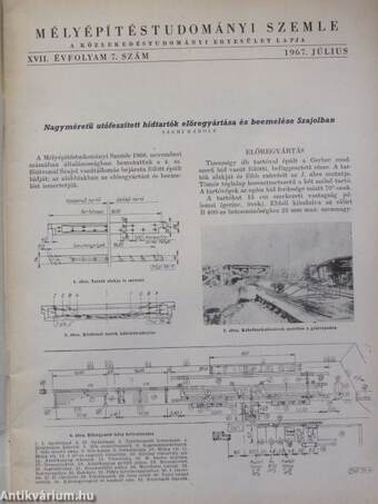 Mélyépítéstudományi Szemle 1967. július