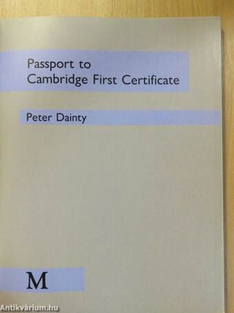 Passport to Cambridge First Certificate