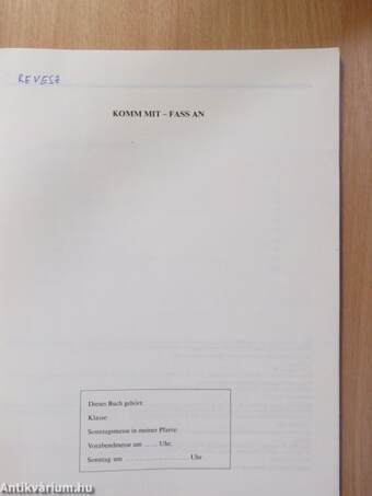 Komm mit - Fass an - Religionsbuch