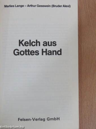 Kelch aus Gottes Hand