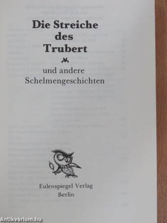 Die Streiche des Trubert