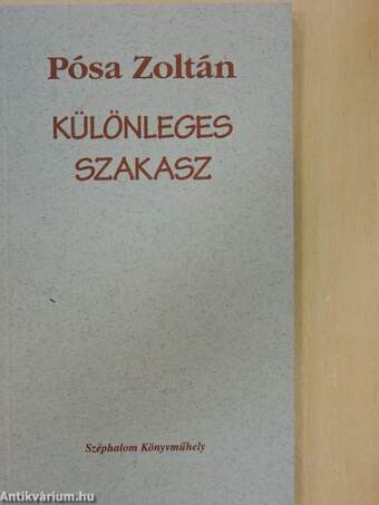 Különleges szakasz