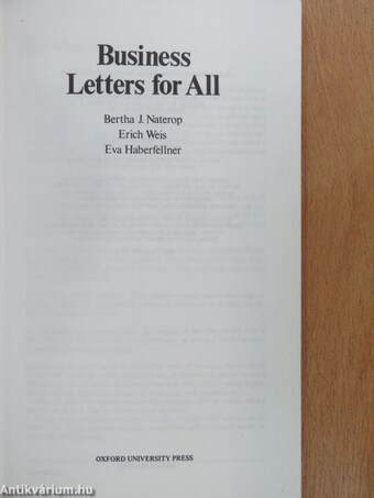 Business Letters for All