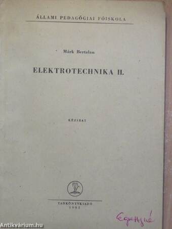 Elektrotechnika II.