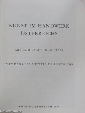 Kunst im Handwerk Österreichs