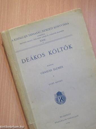 Deákos költők I.