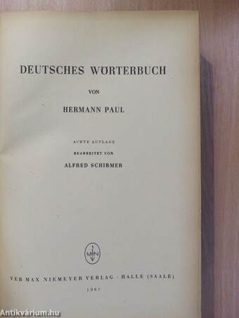 Deutsches Wörterbuch