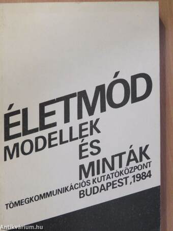 Életmód: modellek és minták