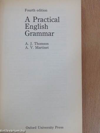 A Practical English Grammar