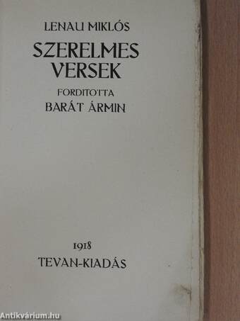 Szerelmes versek