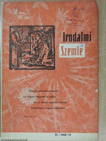 Irodalmi Szemle 1968/10.