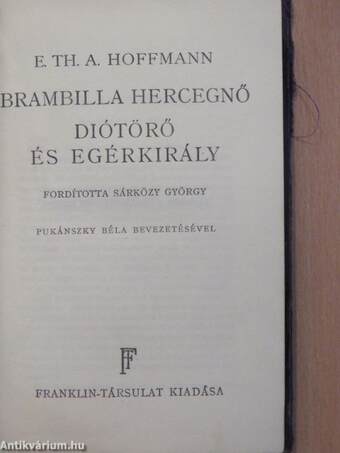 Ügynöki mintapéldány az "Élő Könyvek, Külföldi Klasszikusok" című sorozathoz